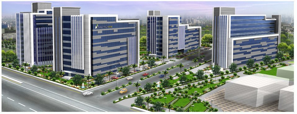 Splendor Spectrum One - Corporate offices for Lease and Sale