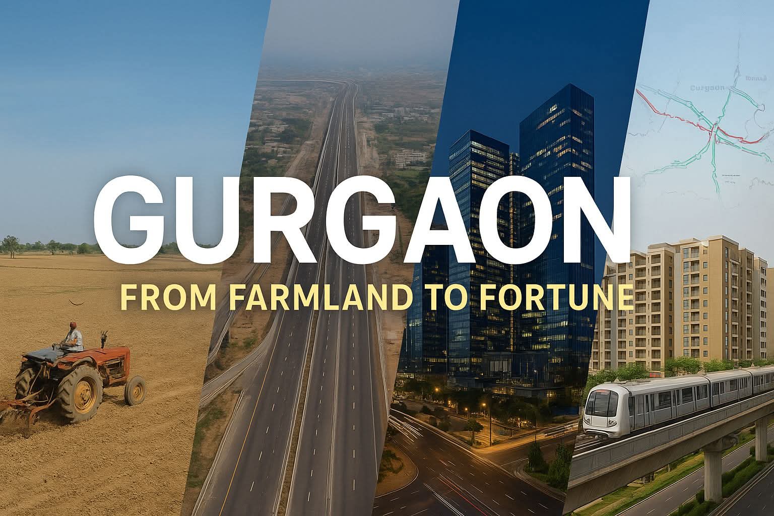 Gurgaon From Farmland and to Fortune