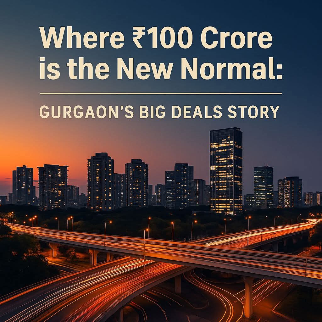 Gurgaon’s Big Deals From 100cr  Wine Shop to Workspaces