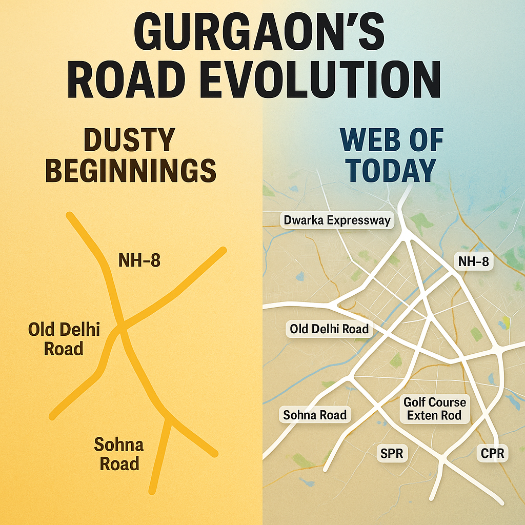 Gurgaon’s Popular Locations and Roads